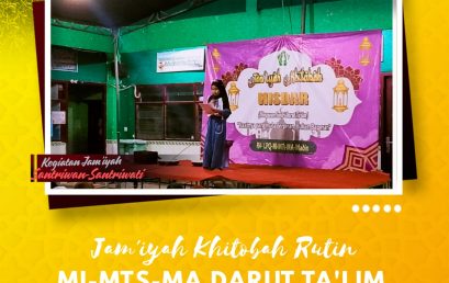 Sejarah Singkat Jam’iyah: Dulu dan Sekarang  Darut Ta’lim di Masa KH. M. Syamsul Arifin Sejarah Singkat Jam’iyah: Dulu dan Sekarang  Darut Ta’lim di Masa KH. M. Syamsul Arifin