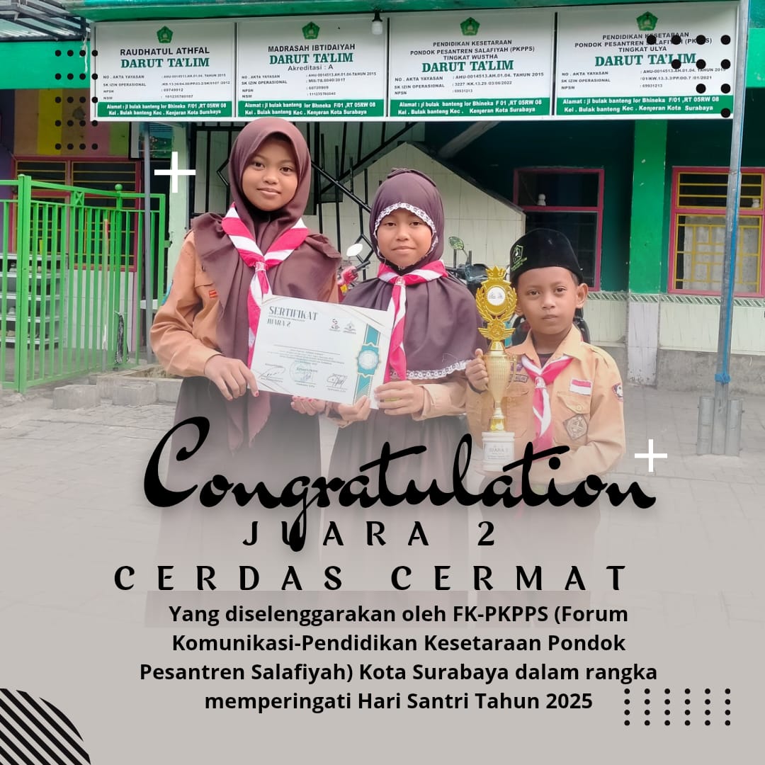 Semarak Hari Santri Nasional 2025: FK-PKPPS Gelar Lomba di PP Qowiyul Ulum Semarak Hari Santri Nasional 2025: FK-PKPPS Gelar Lomba di PP Qowiyul Ulum