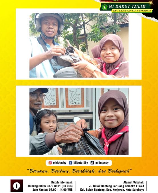 MI Berbagi – Jum’at Berkah (Keceriaan Murid MI. Darut Ta’lim Menyebarkan Kebaikan)