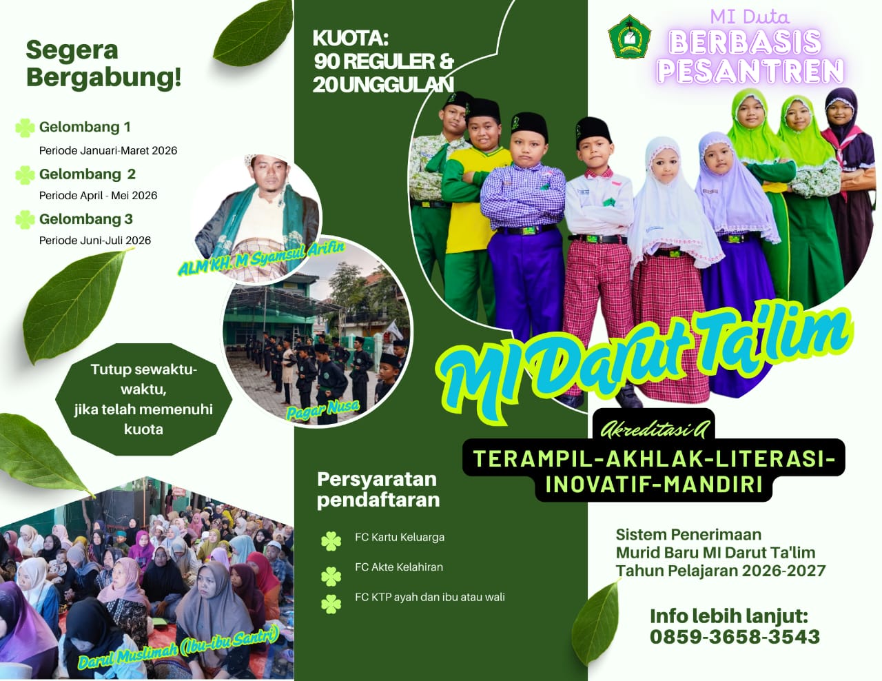 PPDB MI. DARUT TA’LIM