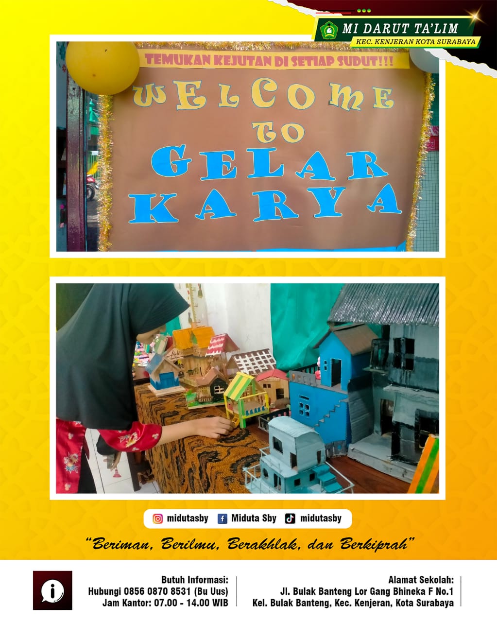 Kegiatan Penerimaan Raport dan Festival Jaberya MI.Darut Ta’lim Surabaya Kegiatan Penerimaan Raport dan Festival Jaberya MI.Darut Ta’lim Surabaya