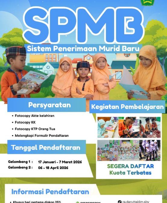 PPDB RA. DARUT TA’LIM 2026/2027