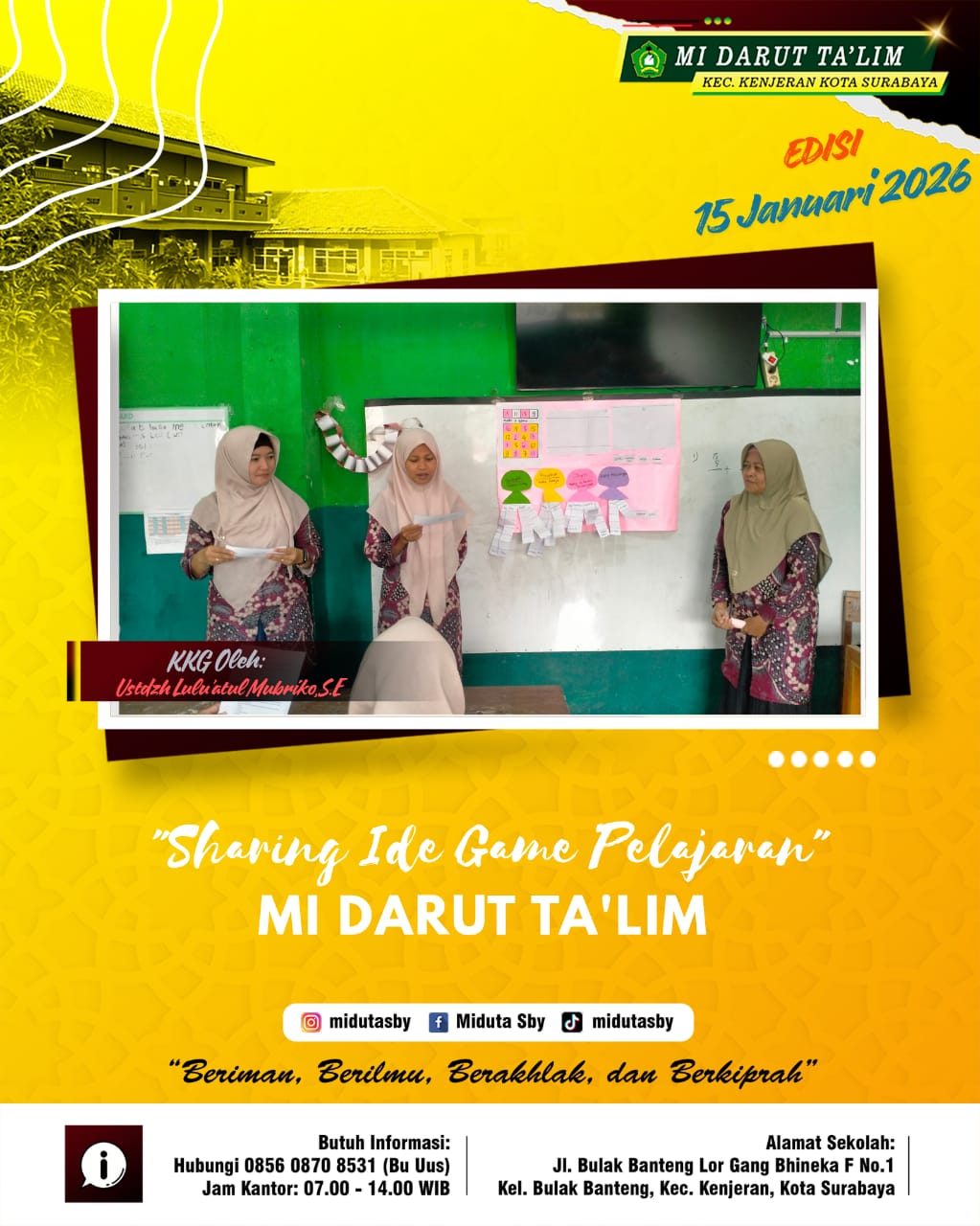 KKG Kamis penuh Optimis KKG Kamis penuh Optimis