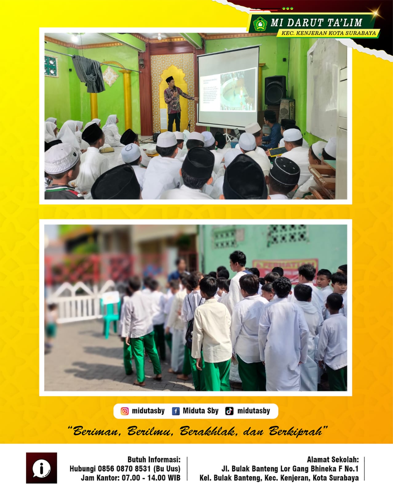 EKSPEDISI HATI Simulasi Thawaf dan Sa’i Siswa Kelas 5 MI Darut Ta’lim Surabaya EKSPEDISI HATI Simulasi Thawaf dan Sa’i Siswa Kelas 5 MI Darut Ta’lim Surabaya